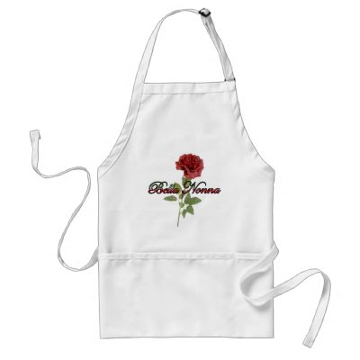 Bella Nonna (Beautiful Italian Grandmother) Apron by claybuster