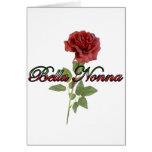 Bella Nonna (Beautiful Italian Grandmother) Greeting Cards