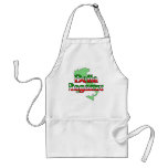 Bella Ragazza (Beautiful Italian Girl) aprons