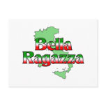 Bella Ragazza (Beautiful Italian Girl) Postcards