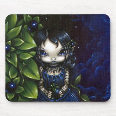 "Belladonna's Gift" Mousepad by strangeling