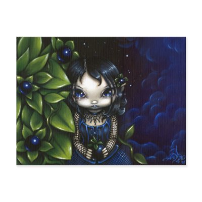 "Belladonna's Gift" Postcard by strangeling