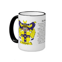 Bellamy Family Coat of Arms Coffee Mugs