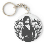 Bellatrix Lestrange Dark Arts Design Key Chain
