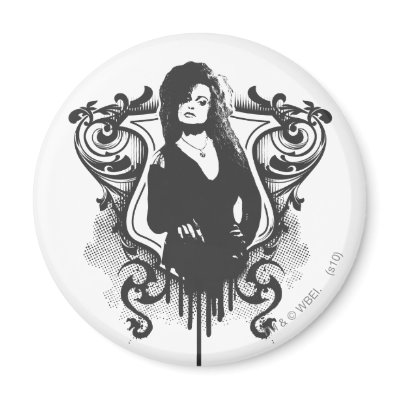 Bellatrix Lestrange Dark Arts Design Fridge Magnet by harrypotter
