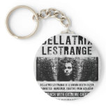 Bellatrix Lestrange Wanted Poster keychains