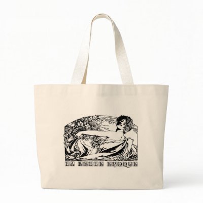 BELLE EPOQUE CANVAS BAG by nassosvakalis