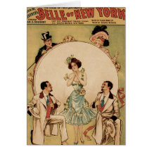 Belle of New York Cards