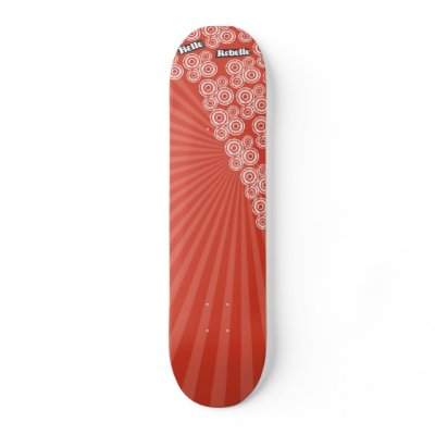 Belle Rebelle Skate Board Deck by ArielRebel