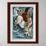 Bellerophon on Pegasus Posters