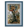 Bellerophon slays the Chimaera Greeting Card