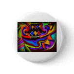 Bellgull Vase Abstract Painting Button