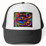 Bellgull Vase Abstract Painting Mesh Hat
