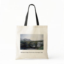 Bellingham Bridge, Pennine Way, Washington State, Tote Bag