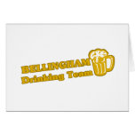 Bellingham Drinking Team tee shirts Card
