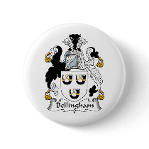 Bellingham Family Crest Pin