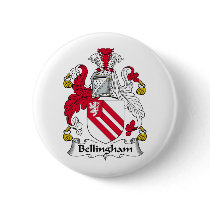 Bellingham Family Crest Buttons