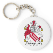 Bellingham Family Crest Key Chain