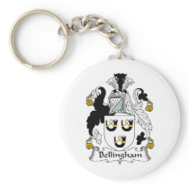 Bellingham Family Crest Key Chains
