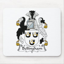 Bellingham Family Crest Mouse Pads