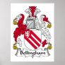Bellingham Family Crest Print