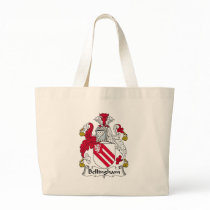 Bellingham Family Crest Tote Bags