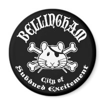 Bellingham Pirate Magnet