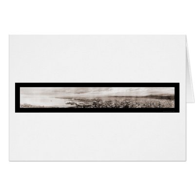 Bellingham WA Photo 1909 Greeting Cards by lc_panoramicphotos