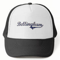 Bellingham Washington Classic Design Trucker Hats