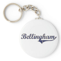 Bellingham Washington Classic Design Key Chains