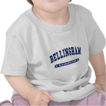 Bellingham Washington College Style t shirts