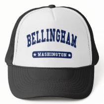 Bellingham Washington College Style t shirts Hat