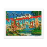 Bellingham, Washington - Large Letter Scenes Post Card