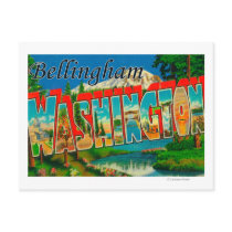 Bellingham, Washington - Large Letter Scenes Post Card