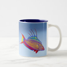 Bell's Flasher Wrasse Reef Fish Mug