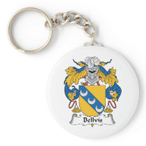Bellvis Family Crest Key Chain