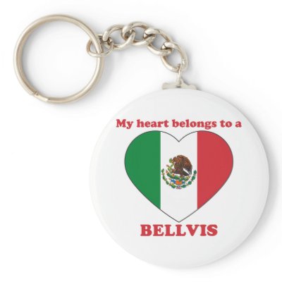 Bellvis Key Chains by ValentinesDayTshirts
