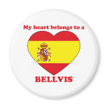 Bellvis Refrigerator Magnet
