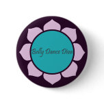 Belly Dance Diva Lotus Flower Pin