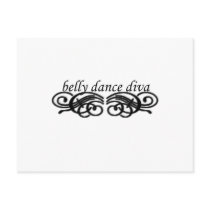 Belly Dance Diva Postcard