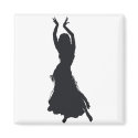 belly dance magnet