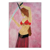Belly Dancer Card