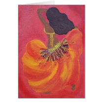 Belly Dancer Card
