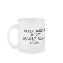 Belly Dancer Deadly Ninja by Night Coffee Mugs