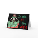 Belly Dancer Fritzie Greeting Cards