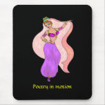 Belly Dancer - Illustration - Mouse Pad mousepads