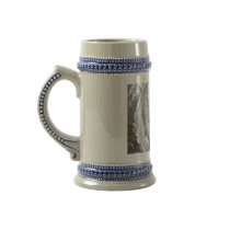 Belly Dancer In Silver Mug