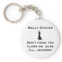 belly dancer keychain