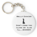 belly dancer keychain