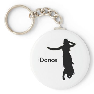 Belly Dancer Keychain by DancersGear